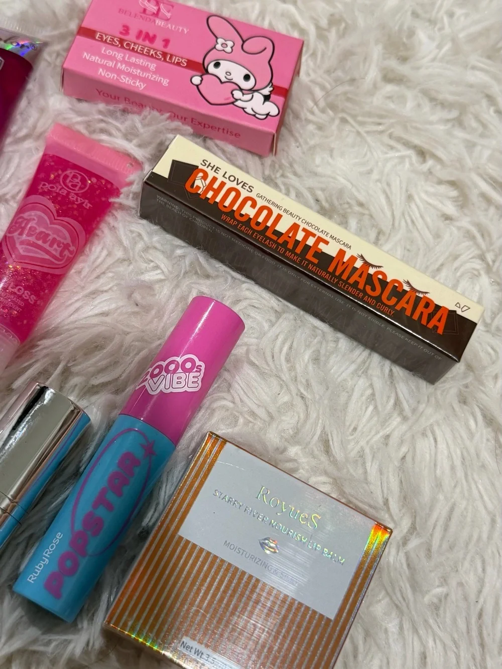 15 item New Makeup Bundle Pink Browns and Nudes Cosmetics Lot